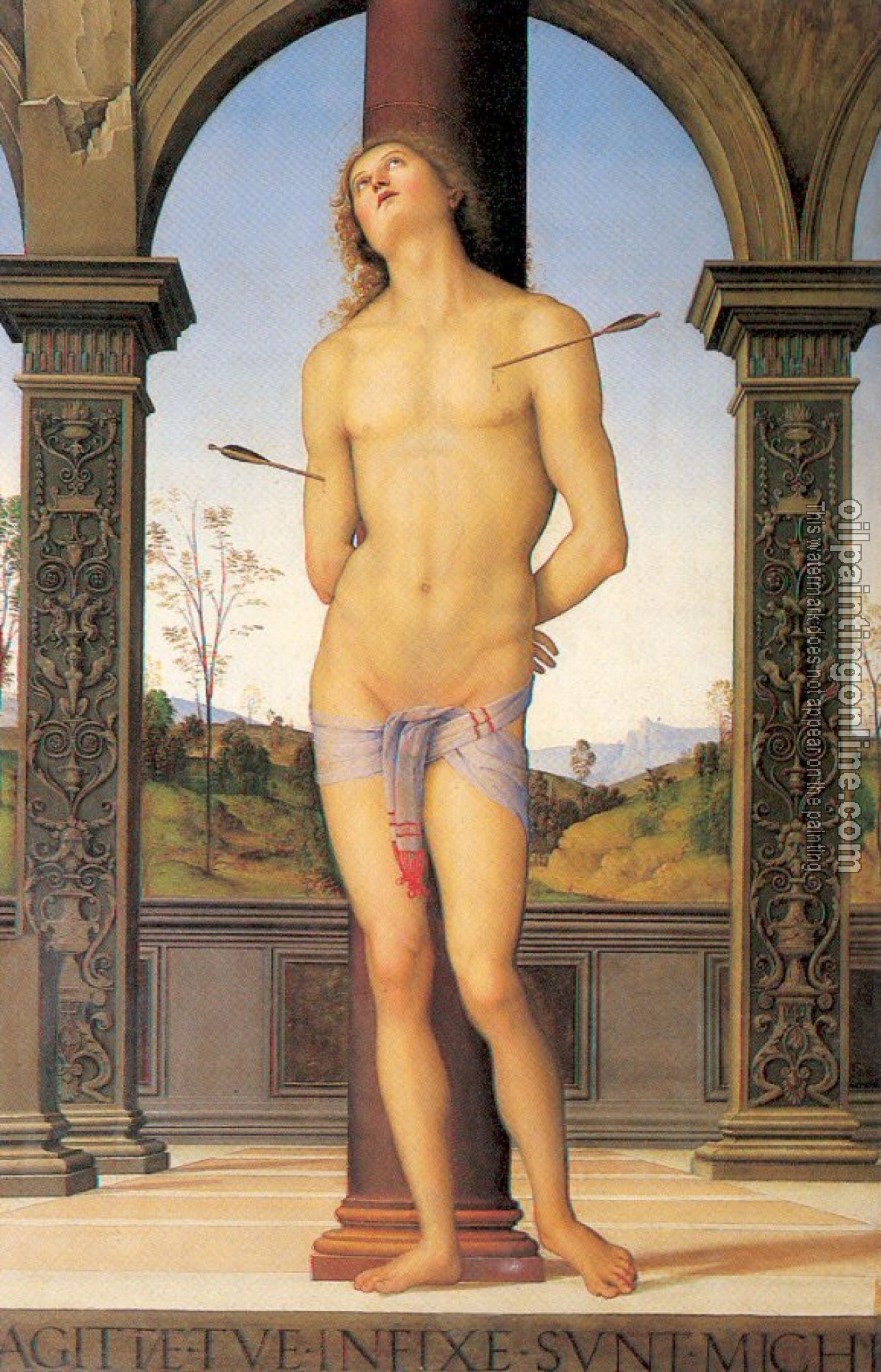 Perugino, Pietro - Saint Sebastian